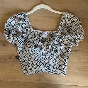 Princess Polly puff sleeve button down